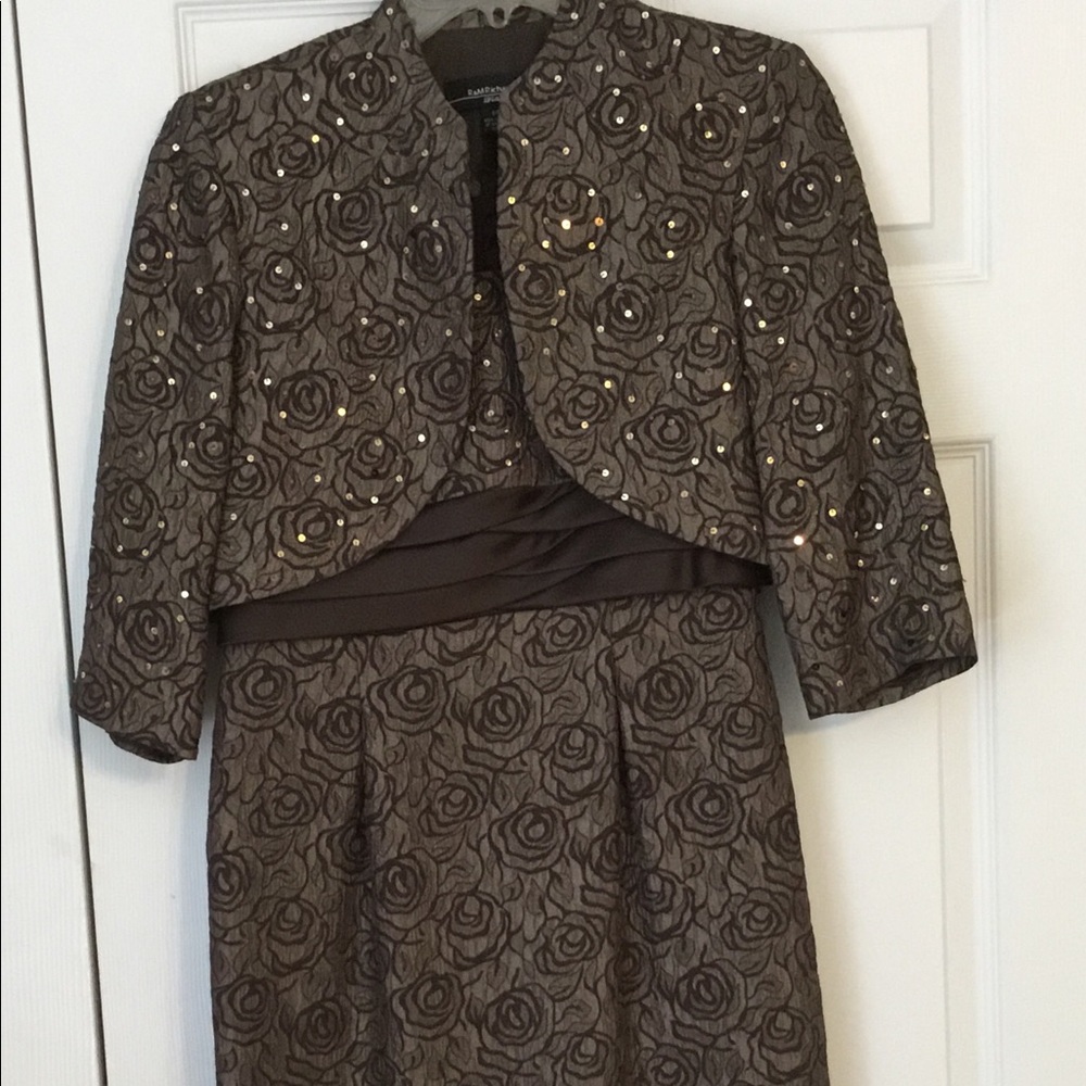 Two piece evening dress